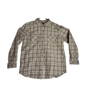 5.11 Tactical L/S Plaid Flannel Button Down Shirt Womens XL‎